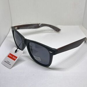 Classic Unisex Wood Print Sunglasses
